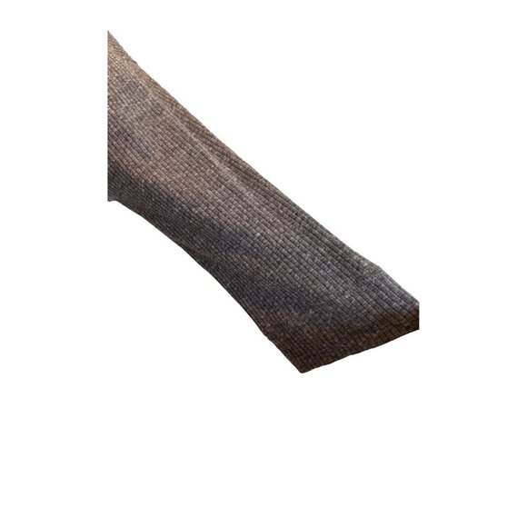 Oak + Fort duster ribbed long cardigan grey open cardigan light weight size X SM - Picture 8 of 11